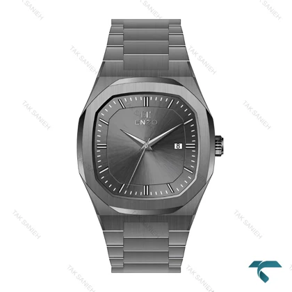 انزو کلاسیک مردانه EC-602BBG استیل رنگ تیتانیومی Enzo-8058-G