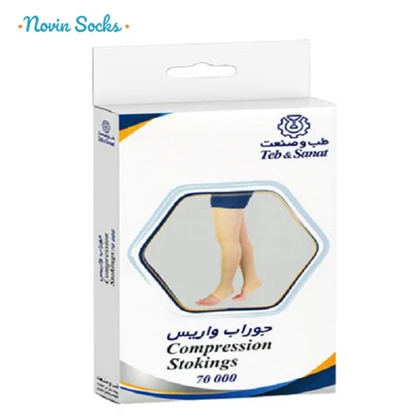 جوراب واریس طب و صنعت مدل 70000 کد BF