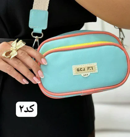 کیف زنانه چرمی رنگینک