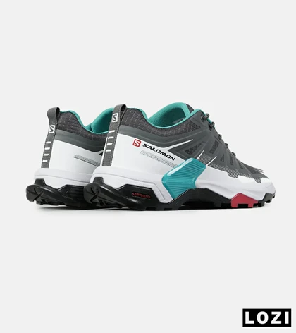 کفش کتانی طوسی آبی سفید مردانه و زنانه Salomon XT-Slate Advanced مدل 7606