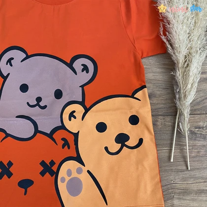 تیشرت شلوارک پسرانه خرسی (5 تا 10 سال)