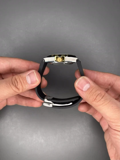 ساعت مچی امگا کانستلیشن قاب سیلور صفحه مشکی Omega Constellation