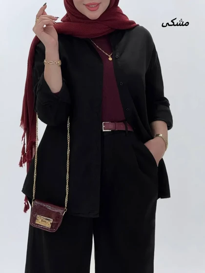 3534 - شومیز سیلک