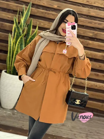 مانتو لینن کمرگت بالاژیله