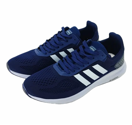 کفش اسپرت و رانینگ مردانه بزرگ‌پا برند آدیداس Adidas مدل فالکون سورمه‌ای کد 366