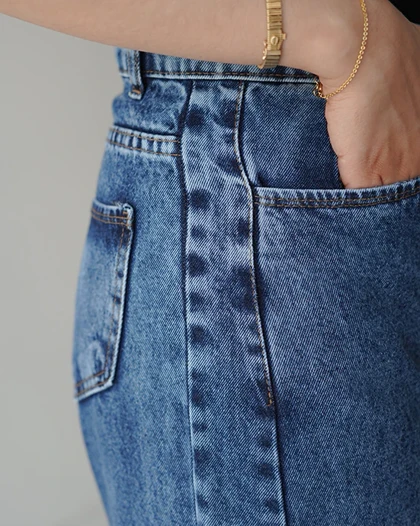 شلوار جین شافل پارلا | هیبا