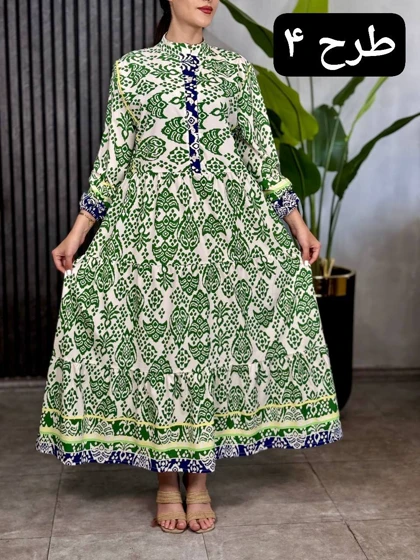 پیراهن فلور طرح ترک کد 1884