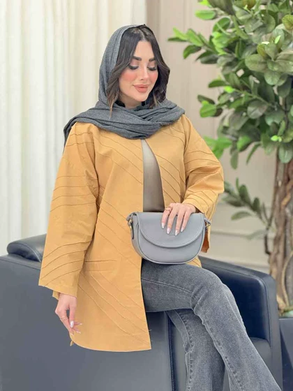مانتو برش‌دار بغل چاک