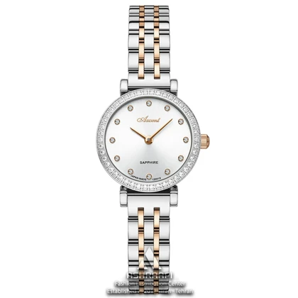 ساعت اکسنت صفحه سفید Axcent AX120019SRgW