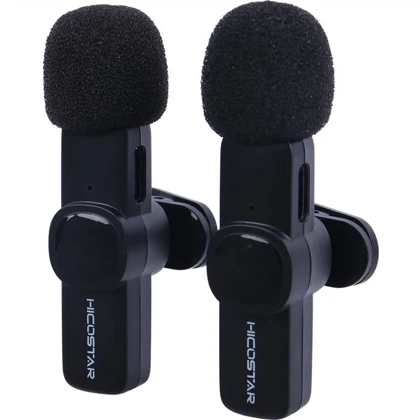میکروفون یقه ای هایکواستار Hicostar مدل HS-MC521C با گیرنده USB-C