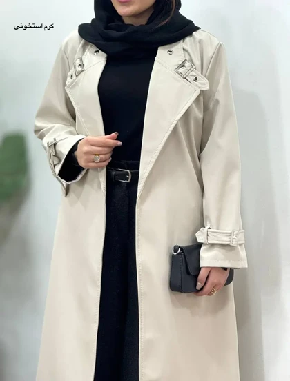 ترنچ کت آستردار ضد آب پانیذ