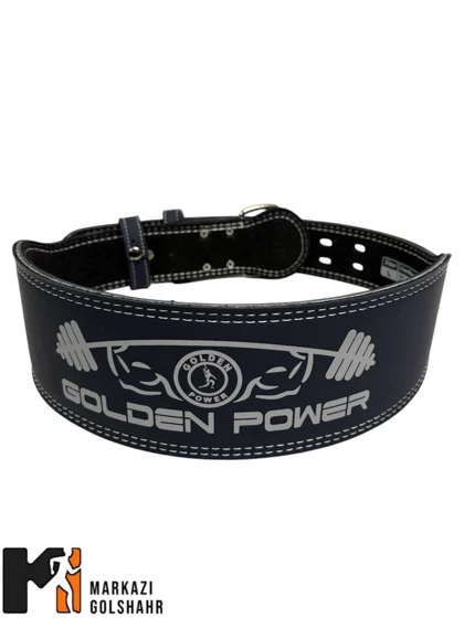کمربند بدنسازی سگکی چرم باریک کد 2006350