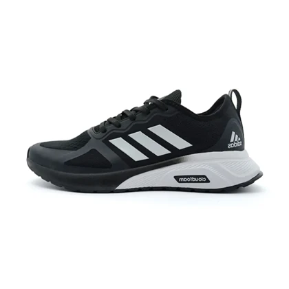 آدیداس کلودفوم مشکی سفید Adidas Cloudfoam Black White