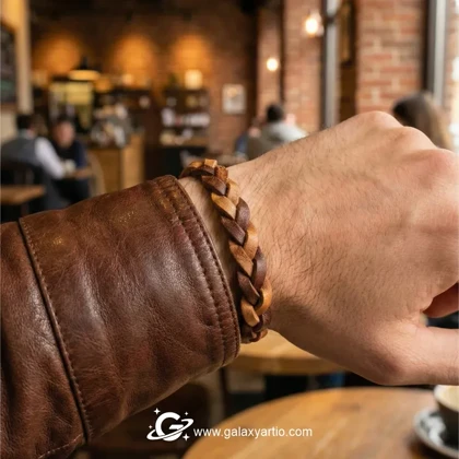 دستبند چرمی وینتیج