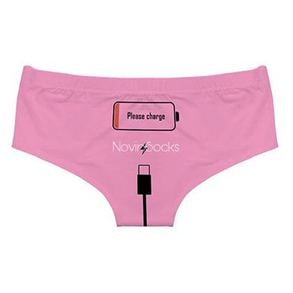 شورت طرح Please Charge