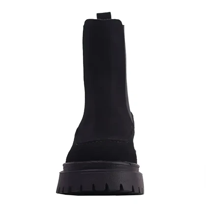 نیم بوت زنانه بغل کش مدل سروین_ کد 2184