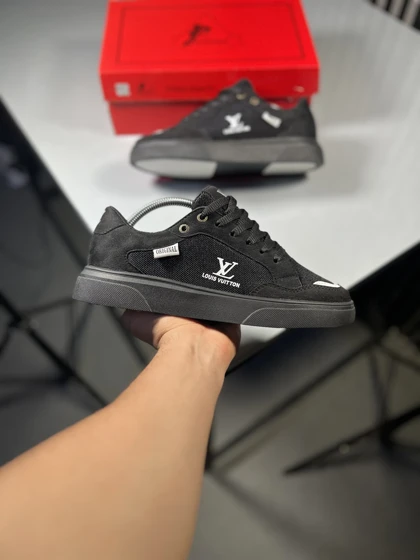 کتانی ونس لویی ویتون Louis Vuitton تمام مشکی / کد 2637