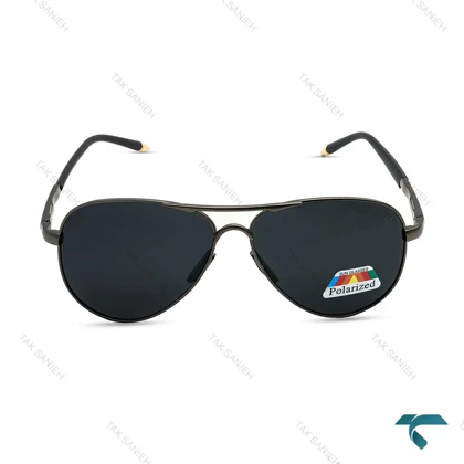 عینک مردانه آفتابی پورشه دیزاین مشکی پلاریزه Porsche-6482-G