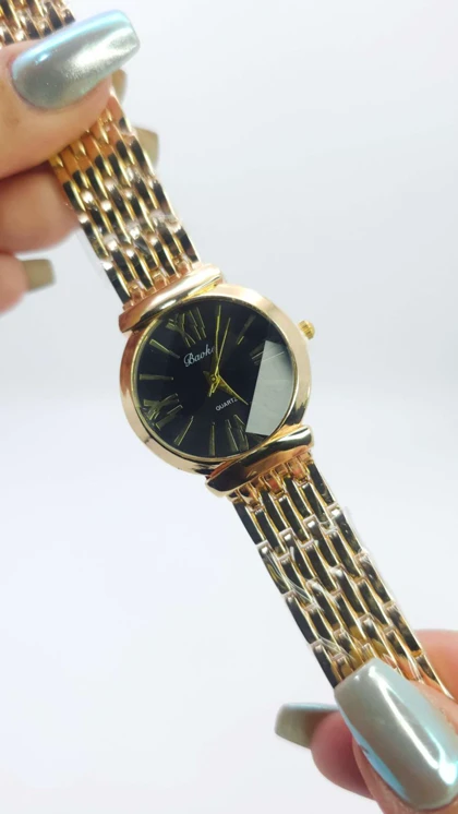 ساعت مچی زنانه باوک Baoke نگین‌دار با موتور کوارتز