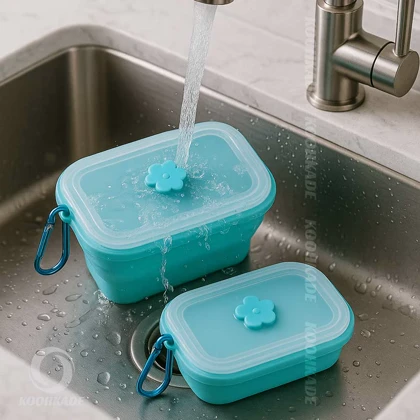 ظرف تاشو سیلیکونی 800 میل K80