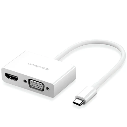 مبدل تایپ‌سی به HDMI و وی‌جی‌ای یوگرین MM123 30843