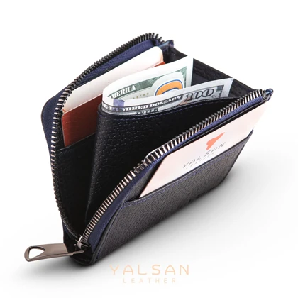 کیف پول چرم یلسان مدل رادین کد 080-BF