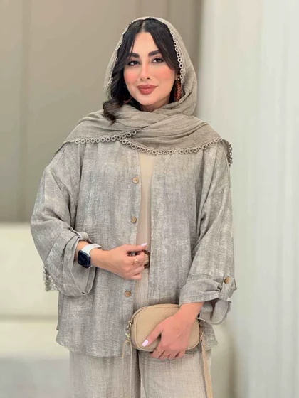 مانتو آستین پاگن روشا