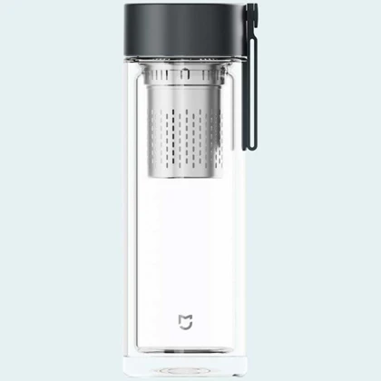 فلاسک شیشه‌ای دو لایه مسافرتی 400 میلی‌لیتری میجیا شیائومی MJBLB01PL