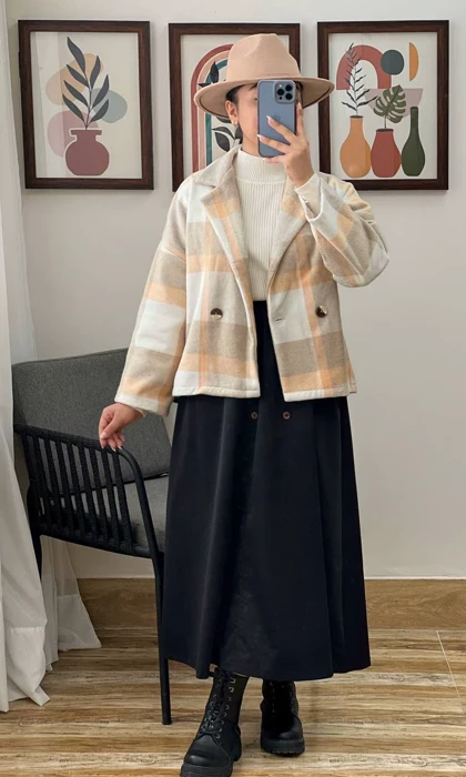 ست کت و دامن کد 3073