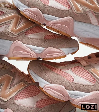 کفش کتانی زنانه صورتی NEW BALANCE 9060