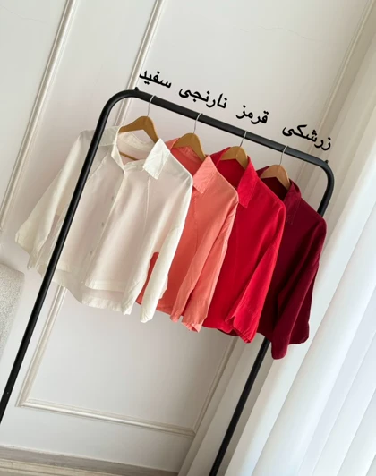 شومیز سیلک آ مثلثی حورسا SH-3095