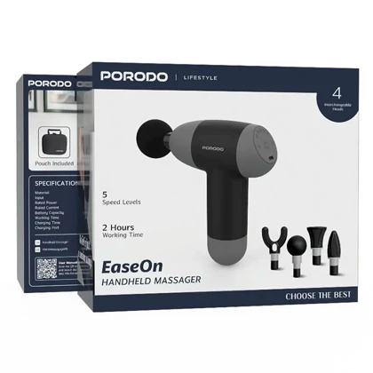ماساژور تفنگی پرودو مدل PORODO PDLFSTJ14BKGY