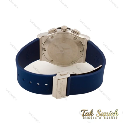 ساعت هابلوت مردانه سه موتوره کرنوگراف سیلور سرمه ای Hublot-5641-G