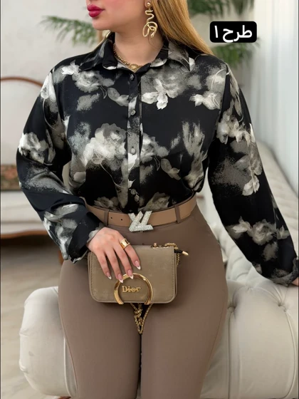 تونیک کرپ ساتن 3792