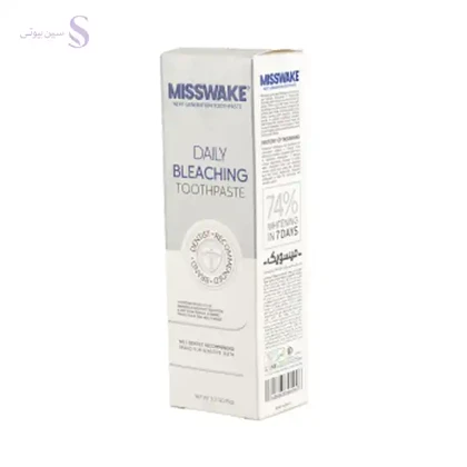 خمیر دندان سفیدکننده روزانه میسویک مدل Daily Bleaching حجم 75 میلی‌لیتر