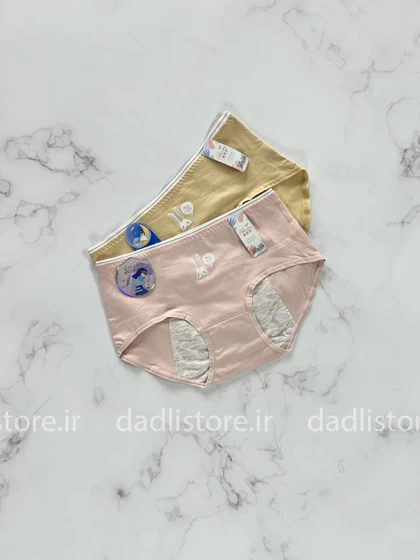 شورتکس قاعدگی نخی طرح خرگوشی