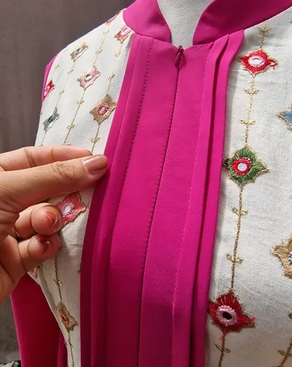 عبا صدف کوتاه سرخابی