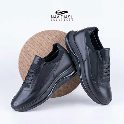 کفش مردانه اسپرت طبی چرم کد 6003002