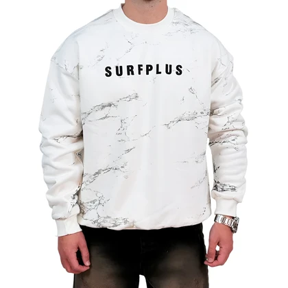 دورس مردانه سفید سه نخ طرح چاپ برجسته