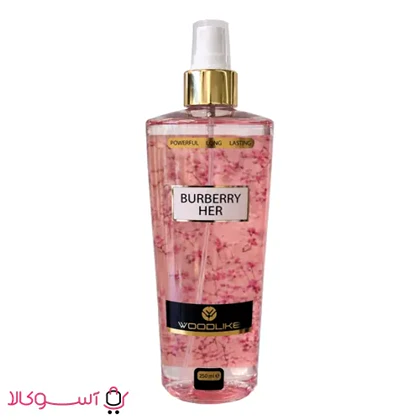 بادی اسپلش وودلایک مدل BURBERRY HER (باربری هر) حجم 250 میل