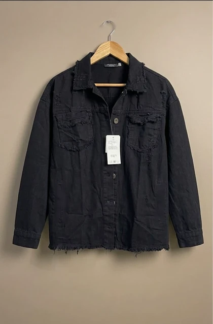 کت مشکی بلند زارا