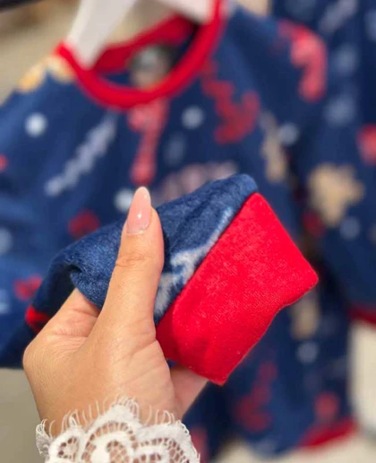 بلوز شلوار بچگانه سیاه اینچه کد 23081