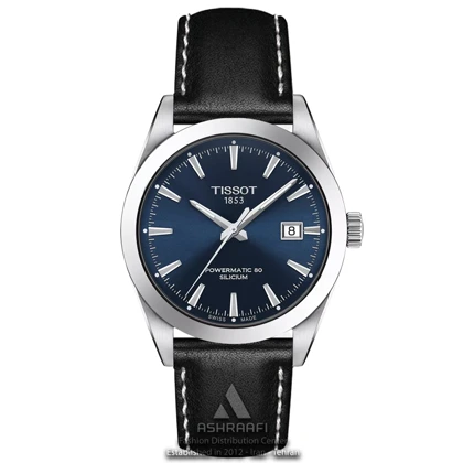 ساعت تیسوت بند چرمی Tissot Powermatic 80 Silicium SKB22