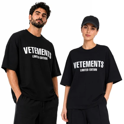 تیشرت باکسی اسپرت مدل VLS-5C0399 مشکی