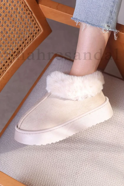 اسلیپر روفرشی ساق‌دار زنانه کد 2508