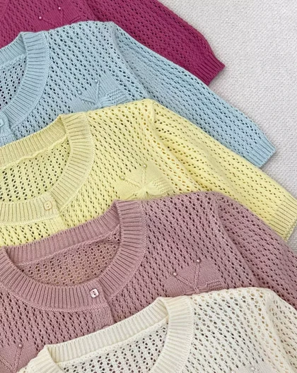 کاردیگان بافت قلاب بافی کد 5363