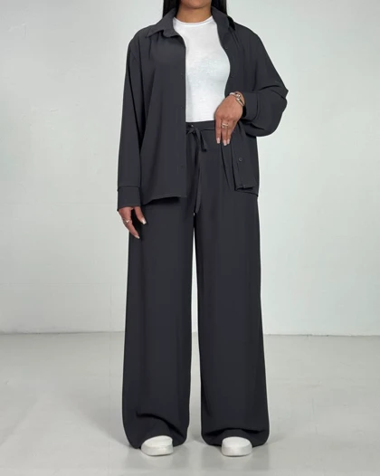 ست شومیز  و شلوار کرپ کد 9000102