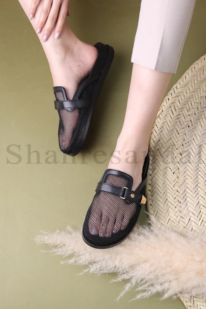 کفش صندل جلو بسته زنانه کد 636