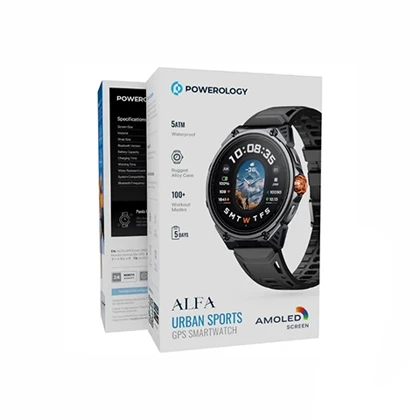 ساعت هوشمند پاورولوژی مدل POWEROLOGY ALFA URBAN SPORTS PSWBT348
