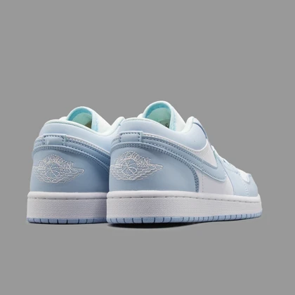 نایکی جردن 1 آیس بلو ساق کوتاه Nike Jordan 1 Ice Blue
